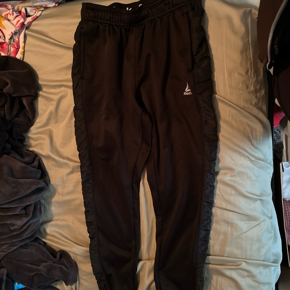 Reebok Black Athletic Joggers